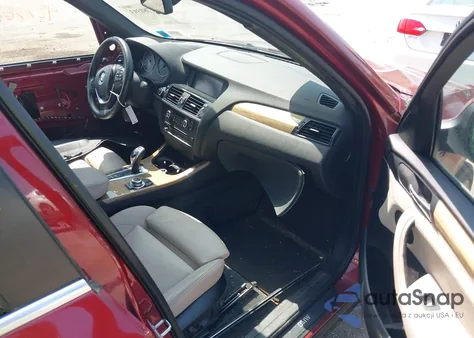 2013 BMW X3 xDrive35I from USA, damaged, VIN 5UXWX7C50DL981889